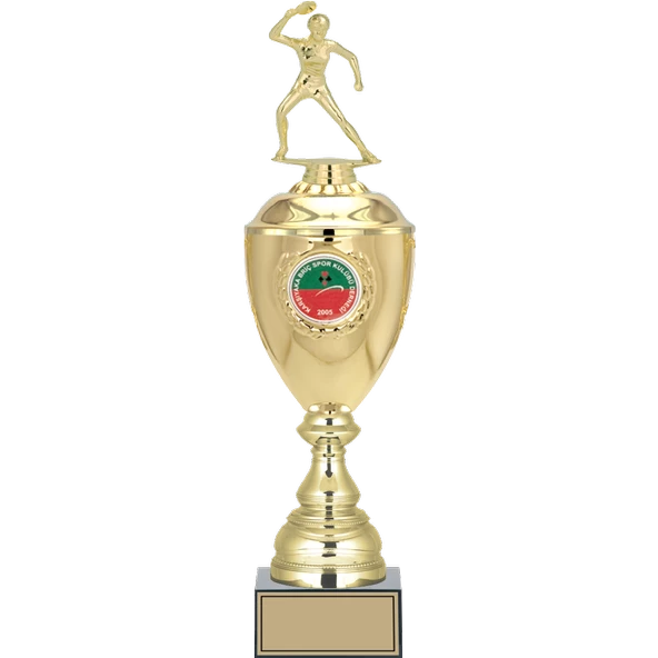 ODAK KUPA - Figürlü Kupalar - Masa Tenisi Kadın Figürlü Kupalar FG-079 B - 47 cm ürün görseli 1