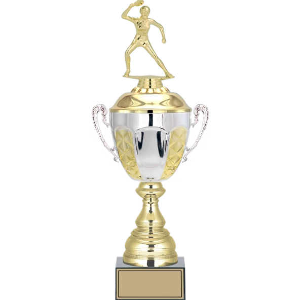ODAK KUPA - Figürlü Kupalar - Masa Tenisi Kadın Figürlü Kupalar FG-087 B - 44 cm ürün görseli 1