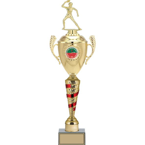 ODAK KUPA - Figürlü Kupalar - Masa Tenisi Kadın Figürlü Kupalar FG-084 C - 58 cm ürün görseli 1