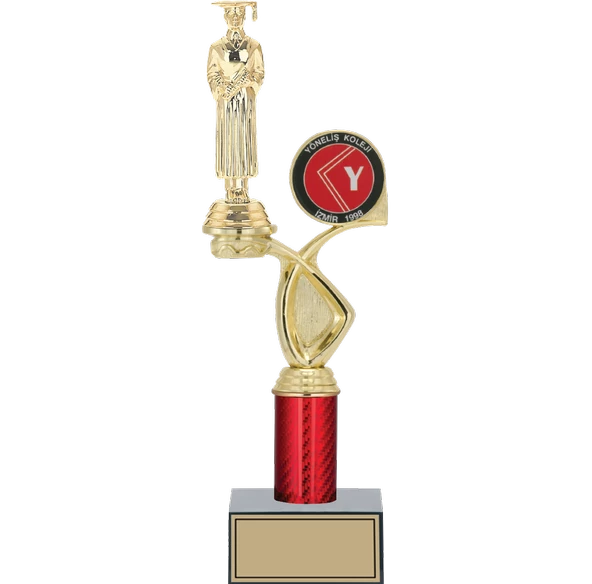 ODAK KUPA - Figürlü Kupalar - Mezuniyet Erkek Figürlü Kupalar FG-016 C - 35 cm ürün görseli 1