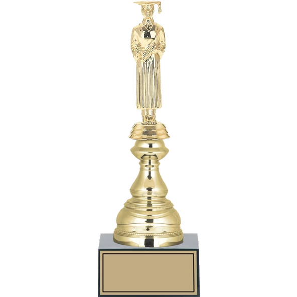 ODAK KUPA - Figürlü Kupalar - Mezuniyet Erkek Figürlü Kupalar FG-023 C - 29 cm ürün görseli 1