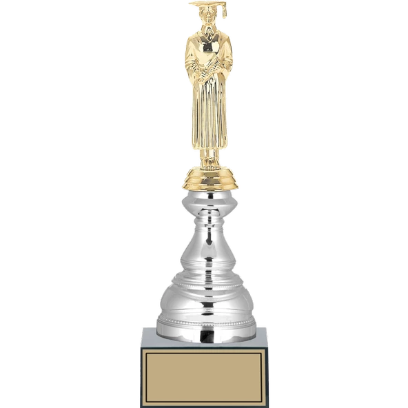 ODAK KUPA - Figürlü Kupalar - Mezuniyet Erkek Figürlü Kupalar FG-024 B - 31 cm ürün görseli 1