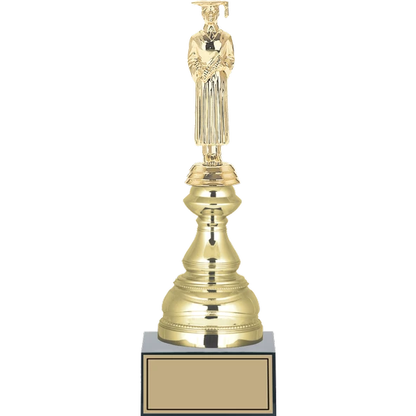 ODAK KUPA - Figürlü Kupalar - Mezuniyet Erkek Figürlü Kupalar FG-023 B - 31 cm ürün görseli 1