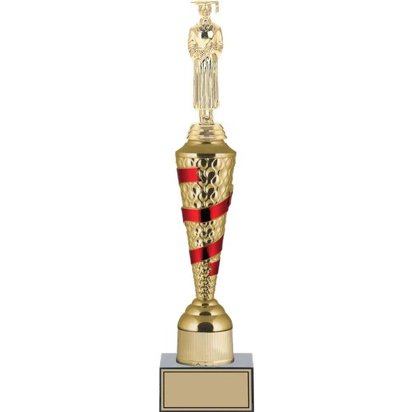 ODAK KUPA - Figürlü Kupalar - Mezuniyet Erkek Figürlü Kupalar FG-028 B - 45 cm ürün görseli 1