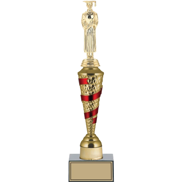 ODAK KUPA - Figürlü Kupalar - Mezuniyet Erkek Figürlü Kupalar FG-028 C - 41 cm ürün görseli 1