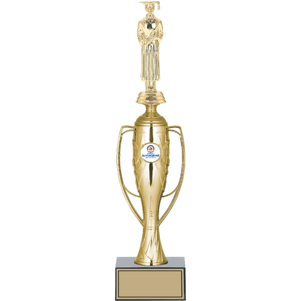 ODAK KUPA - Figürlü Kupalar - Mezuniyet Erkek Figürlü Kupalar FG-025 A - 38 cm ürün görseli 1
