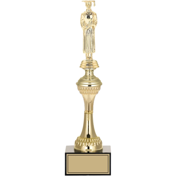 ODAK KUPA - Figürlü Kupalar - Mezuniyet Erkek Figürlü Kupalar FG-029 B - 35 cm ürün görseli 1