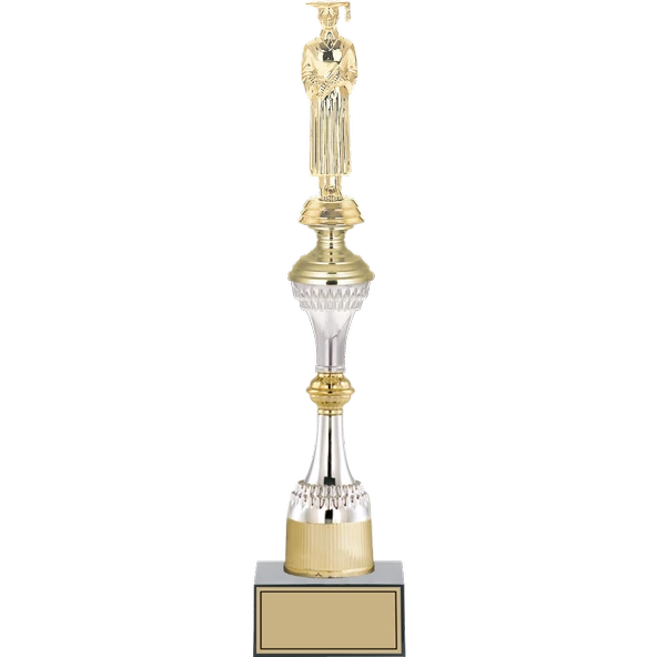 ODAK KUPA - Figürlü Kupalar - Mezuniyet Erkek Figürlü Kupalar FG-032 B - 43 cm ürün görseli 1