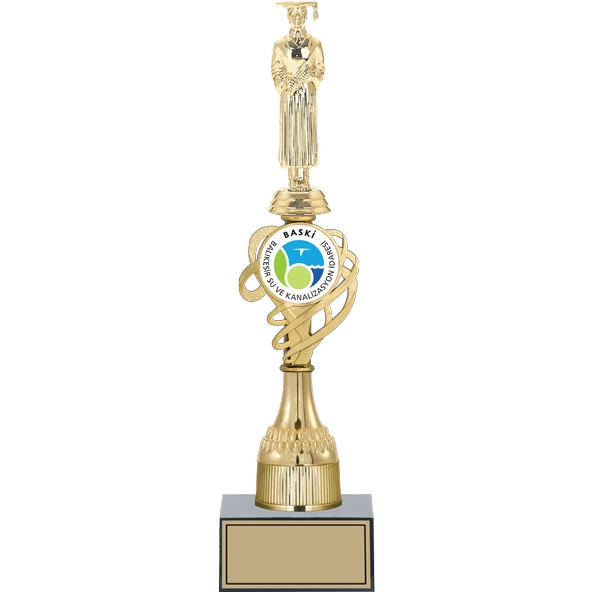 ODAK KUPA - Figürlü Kupalar - Mezuniyet Erkek Figürlü Kupalar FG-033 C - 37 cm ürün görseli 1