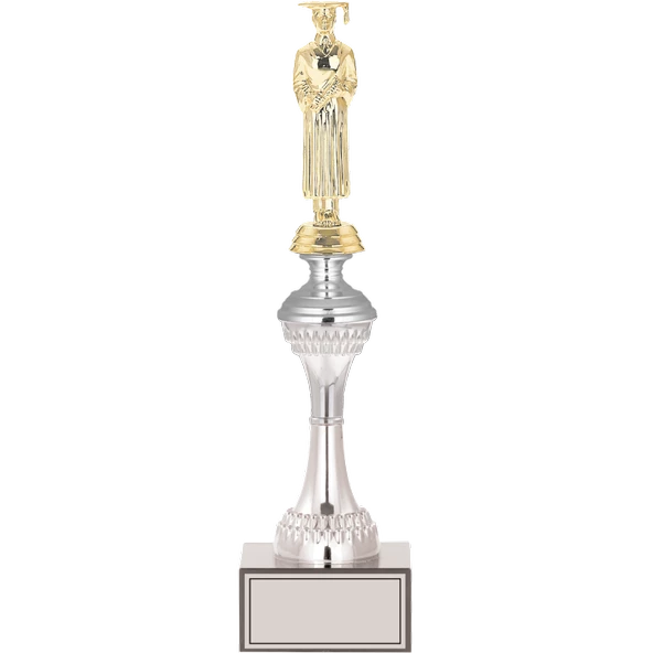 ODAK KUPA - Figürlü Kupalar - Mezuniyet Erkek Figürlü Kupalar FG-030 B - 35 cm ürün görseli 1