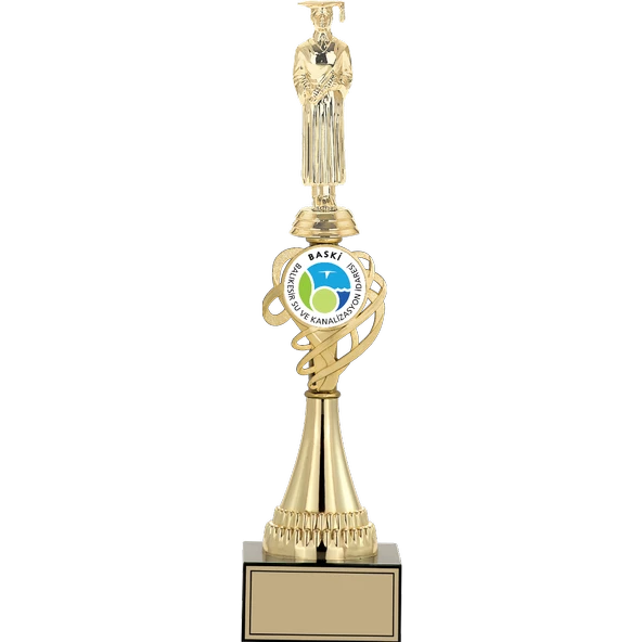 ODAK KUPA - Figürlü Kupalar - Mezuniyet Erkek Figürlü Kupalar FG-034 A - 38 cm ürün görseli 1