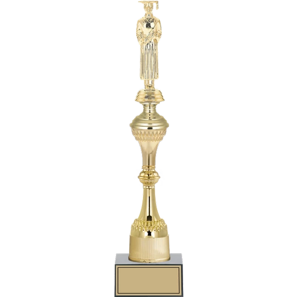 ODAK KUPA - Figürlü Kupalar - Mezuniyet Erkek Figürlü Kupalar FG-031 B - 43 cm ürün görseli 1