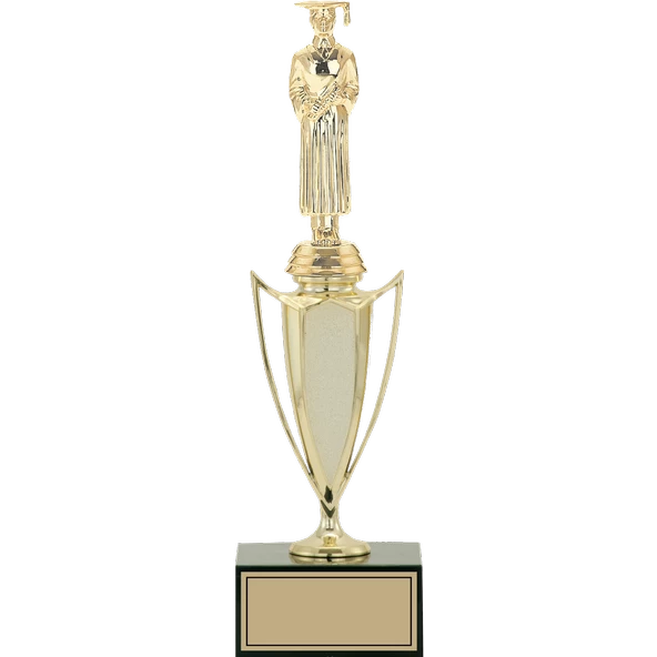 ODAK KUPA - Figürlü Kupalar - Mezuniyet Erkek Figürlü Kupalar FG-039 B - 33 cm ürün görseli 1