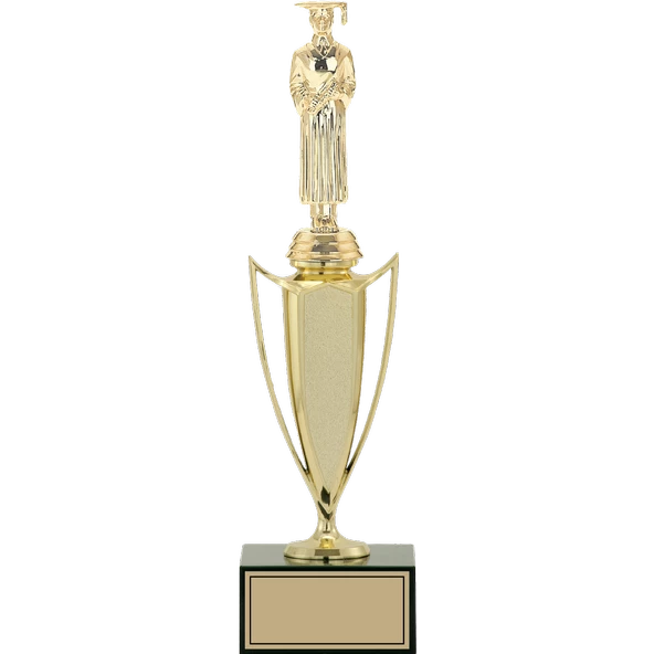 ODAK KUPA - Figürlü Kupalar - Mezuniyet Erkek Figürlü Kupalar FG-039 A - 35 cm ürün görseli 1