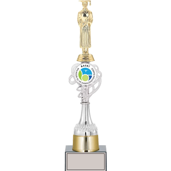 ODAK KUPA - Figürlü Kupalar - Mezuniyet Erkek Figürlü Kupalar FG-036 B - 40 cm ürün görseli 1