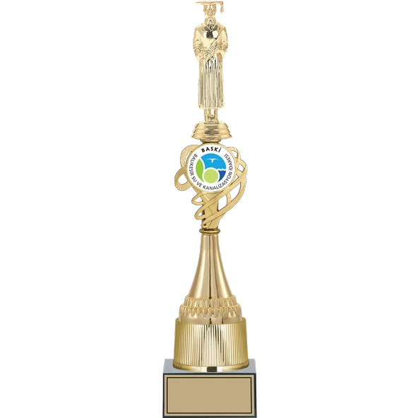 ODAK KUPA - Figürlü Kupalar - Mezuniyet Erkek Figürlü Kupalar FG-036 A - 43 cm ürün görseli 1