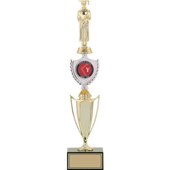 ODAK KUPA - Figürlü Kupalar - Mezuniyet Erkek Figürlü Kupalar FG-042 B - 45 cm ürün görseli 1