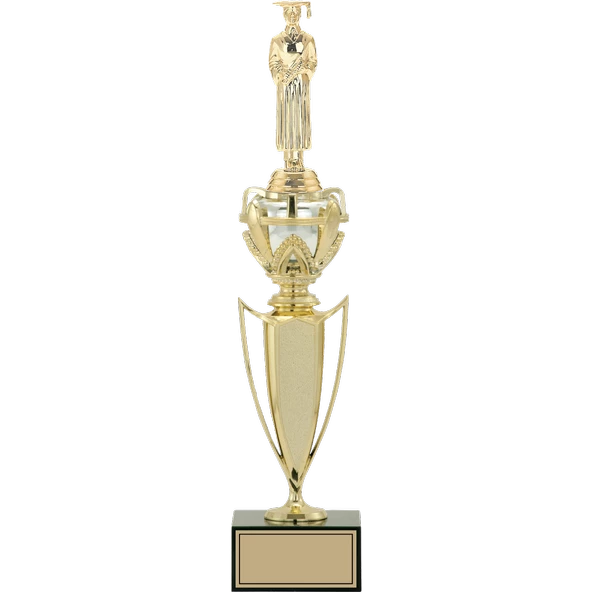 ODAK KUPA - Figürlü Kupalar - Mezuniyet Erkek Figürlü Kupalar FG-044 A - 43 cm ürün görseli 1