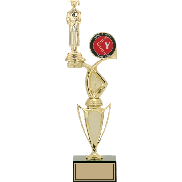 ODAK KUPA - Figürlü Kupalar - Mezuniyet Erkek Figürlü Kupalar FG-043 C - 40 cm ürün görseli 1