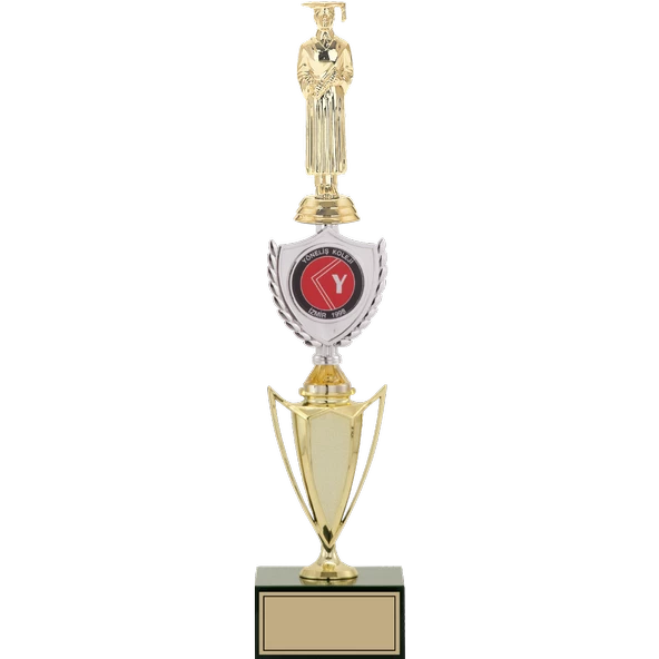 ODAK KUPA - Figürlü Kupalar - Mezuniyet Erkek Figürlü Kupalar FG-042 C - 43 cm ürün görseli 1
