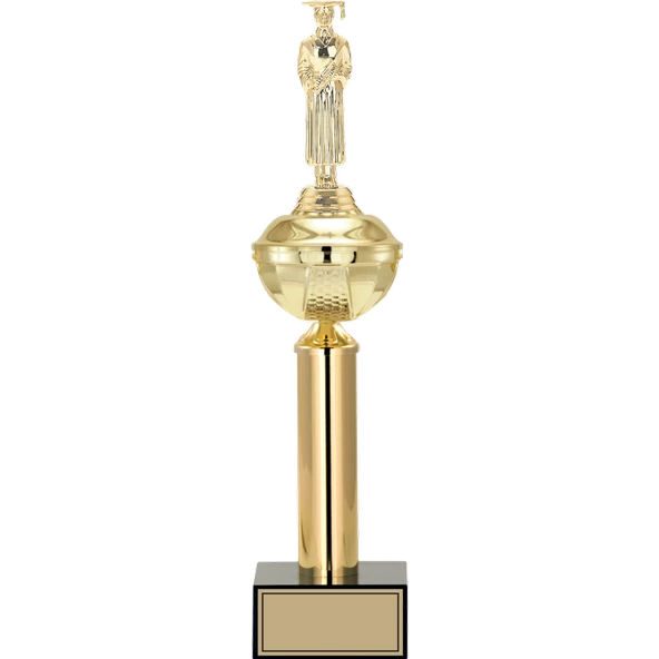 ODAK KUPA - Figürlü Kupalar - Mezuniyet Erkek Figürlü Kupalar FG-047 A - 44 cm ürün görseli 1