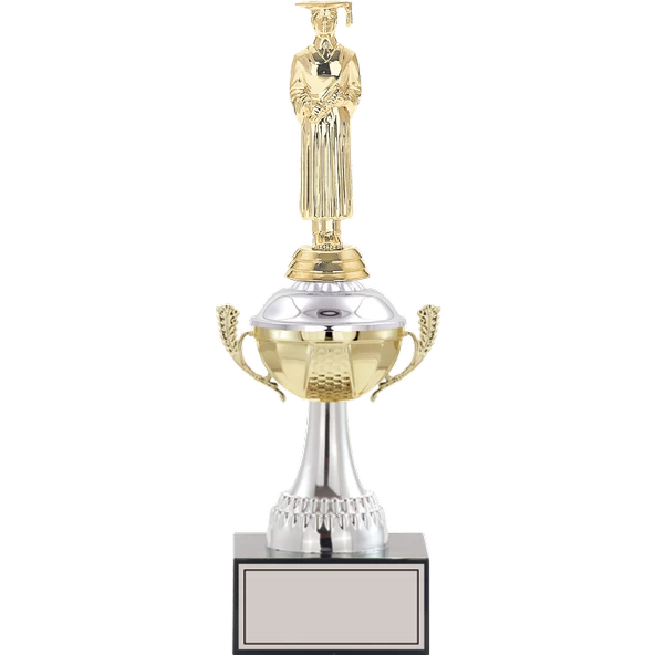 ODAK KUPA - Figürlü Kupalar - Mezuniyet Erkek Figürlü Kupalar FG-046 B - 33 cm ürün görseli 1