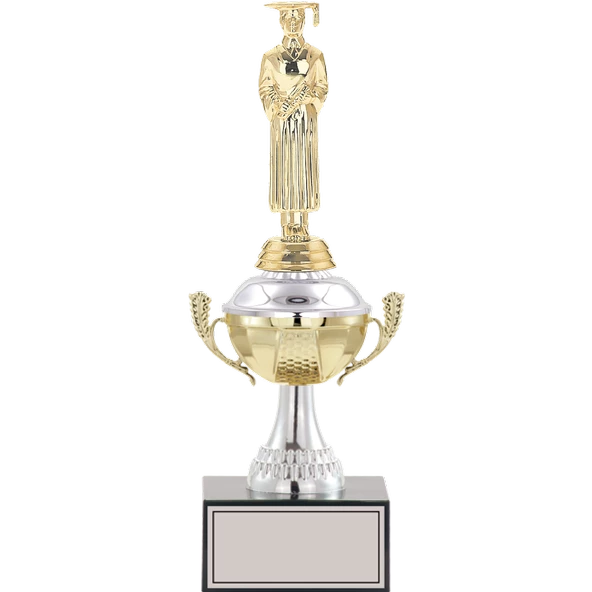 ODAK KUPA - Figürlü Kupalar - Mezuniyet Erkek Figürlü Kupalar FG-046 C - 31 cm ürün görseli 1