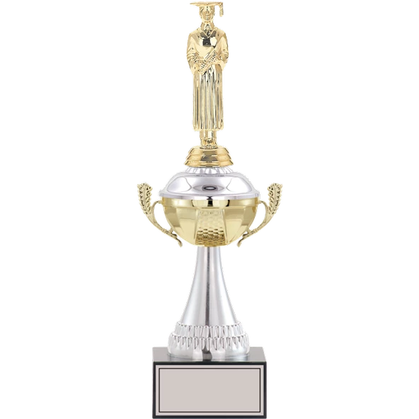 ODAK KUPA - Figürlü Kupalar - Mezuniyet Erkek Figürlü Kupalar FG-046 A - 36 cm ürün görseli 1