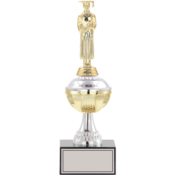 ODAK KUPA - Figürlü Kupalar - Mezuniyet Erkek Figürlü Kupalar FG-045 C - 31 cm ürün görseli 1