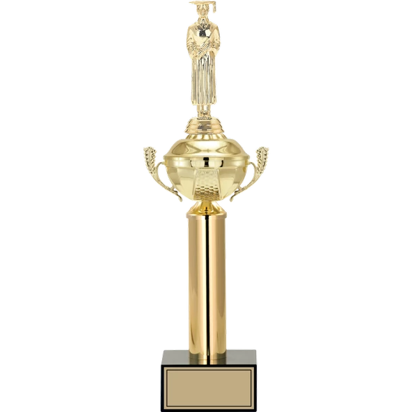 ODAK KUPA - Figürlü Kupalar - Mezuniyet Erkek Figürlü Kupalar FG-048 A - 44 cm ürün görseli 1