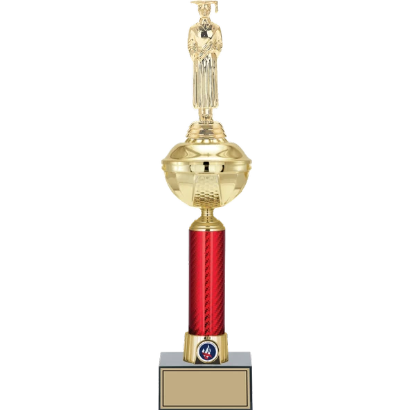 ODAK KUPA - Figürlü Kupalar - Mezuniyet Erkek Figürlü Kupalar FG-053 A - 46 cm ürün görseli 1