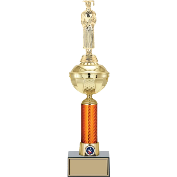ODAK KUPA - Figürlü Kupalar - Mezuniyet Erkek Figürlü Kupalar FG-055 B - 43 cm ürün görseli 1