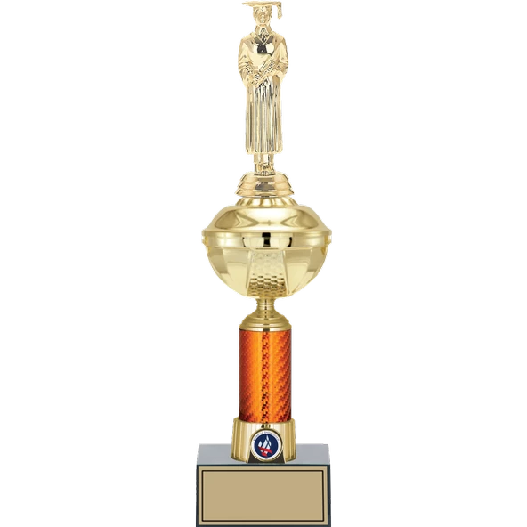ODAK KUPA - Figürlü Kupalar - Mezuniyet Erkek Figürlü Kupalar FG-055 C - 41 cm ürün görseli 1
