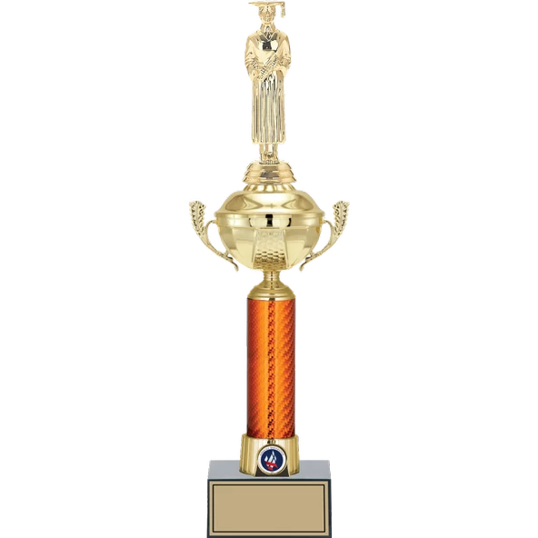 ODAK KUPA - Figürlü Kupalar - Mezuniyet Erkek Figürlü Kupalar FG-056 A - 46 cm ürün görseli 1