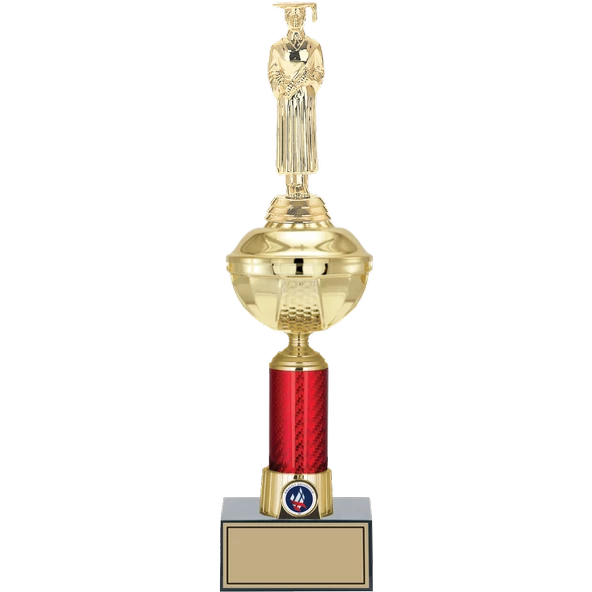 ODAK KUPA - Figürlü Kupalar - Mezuniyet Erkek Figürlü Kupalar FG-053 C - 41 cm ürün görseli 1