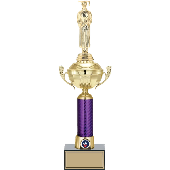 ODAK KUPA - Figürlü Kupalar - Mezuniyet Erkek Figürlü Kupalar FG-060 B - 43 cm ürün görseli 1