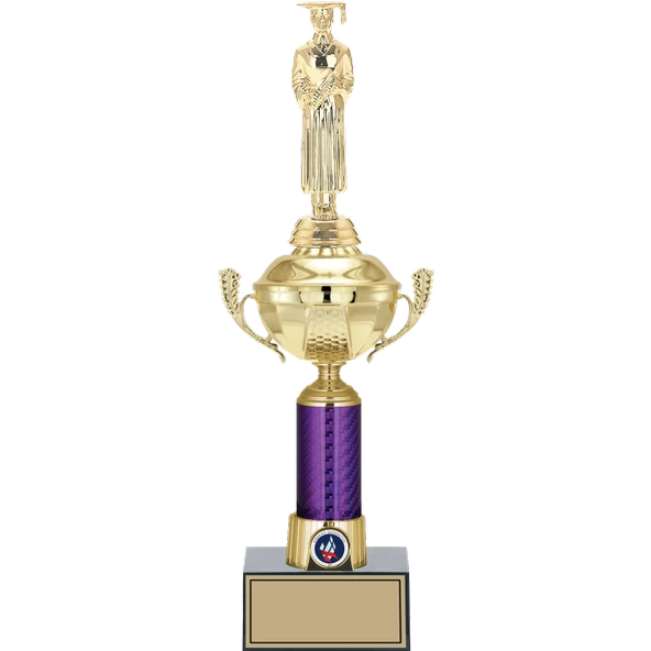 ODAK KUPA - Figürlü Kupalar - Mezuniyet Erkek Figürlü Kupalar FG-060 C - 41 cm ürün görseli 1