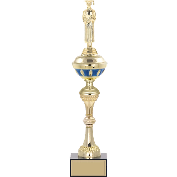 ODAK KUPA - Figürlü Kupalar - Mezuniyet Erkek Figürlü Kupalar FG-063 B - 47 cm ürün görseli 1
