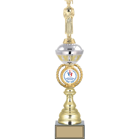ODAK KUPA - Figürlü Kupalar - Mezuniyet Erkek Figürlü Kupalar FG-066 B - 47 cm ürün görseli 1