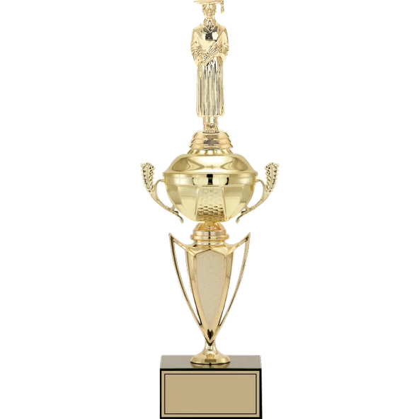 ODAK KUPA - Figürlü Kupalar - Mezuniyet Erkek Figürlü Kupalar FG-068 C - 41 cm ürün görseli 1