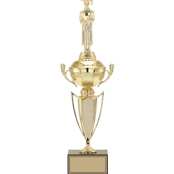 ODAK KUPA - Figürlü Kupalar - Mezuniyet Erkek Figürlü Kupalar FG-068 B - 44 cm ürün görseli 1