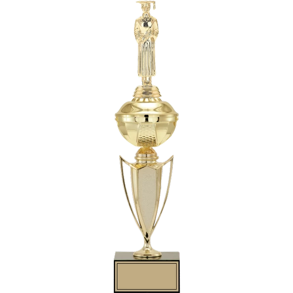 ODAK KUPA - Figürlü Kupalar - Mezuniyet Erkek Figürlü Kupalar FG-067 B - 44 cm ürün görseli 1