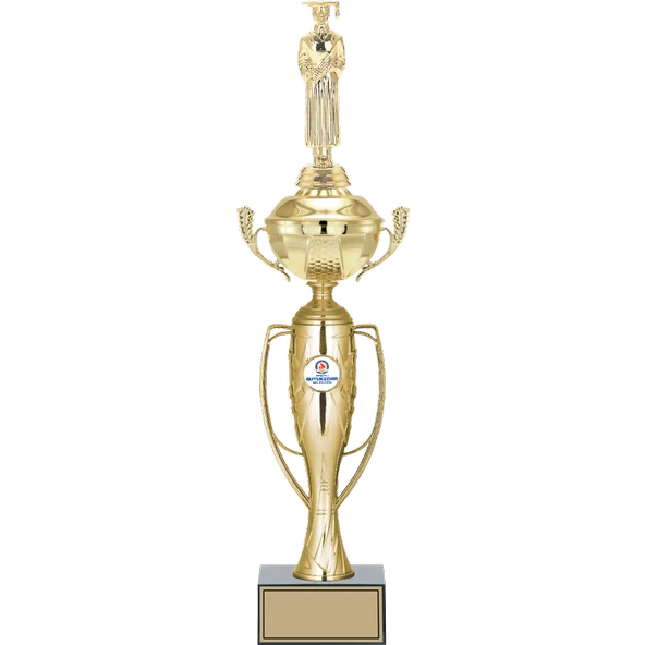 ODAK KUPA - Figürlü Kupalar - Mezuniyet Erkek Figürlü Kupalar FG-072 C - 48 cm ürün görseli 1