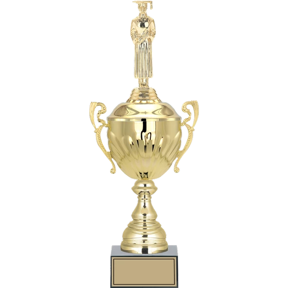 ODAK KUPA - Figürlü Kupalar - Mezuniyet Erkek Figürlü Kupalar FG-089 C - 43 cm ürün görseli 1
