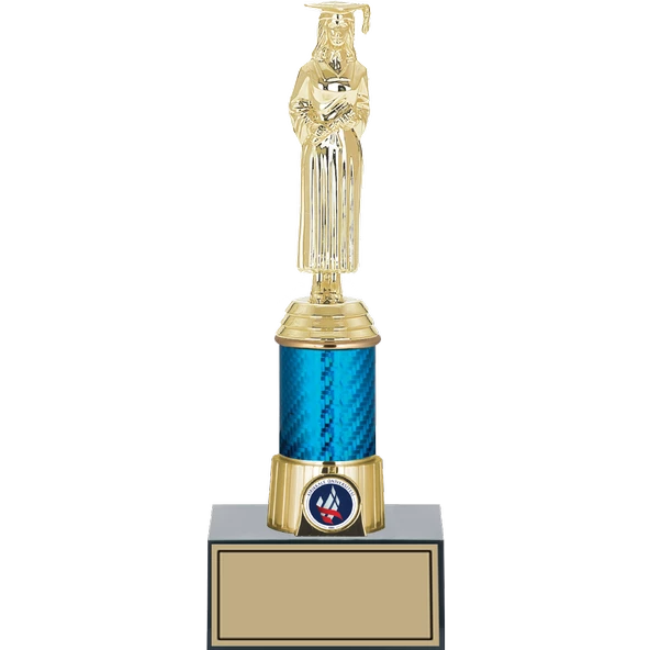 ODAK KUPA - Figürlü Kupalar - Mezuniyet Kadın Figürlü Kupalar FG-005 C - 27 cm ürün görseli 1