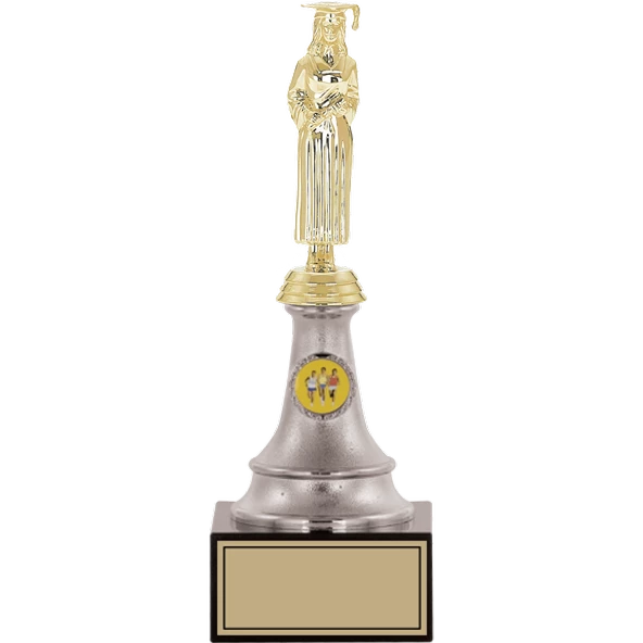 ODAK KUPA - Figürlü Kupalar - Mezuniyet Kadın Figürlü Kupalar FG-010 A - 28 cm ürün görseli 1
