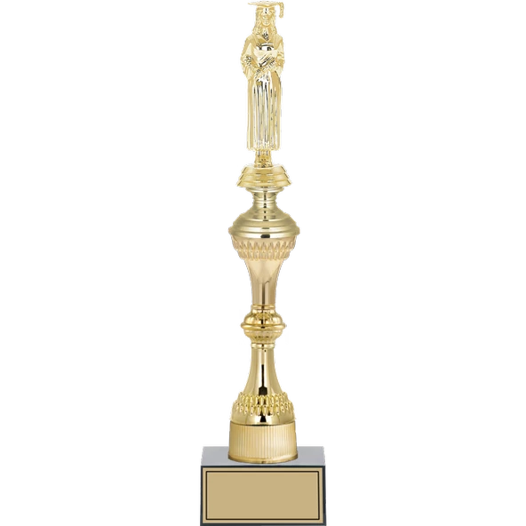ODAK KUPA - Figürlü Kupalar - Mezuniyet Kadın Figürlü Kupalar FG-031 C - 40 cm ürün görseli 1