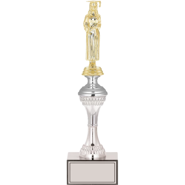 ODAK KUPA - Figürlü Kupalar - Mezuniyet Kadın Figürlü Kupalar FG-030 C - 33 cm ürün görseli 1