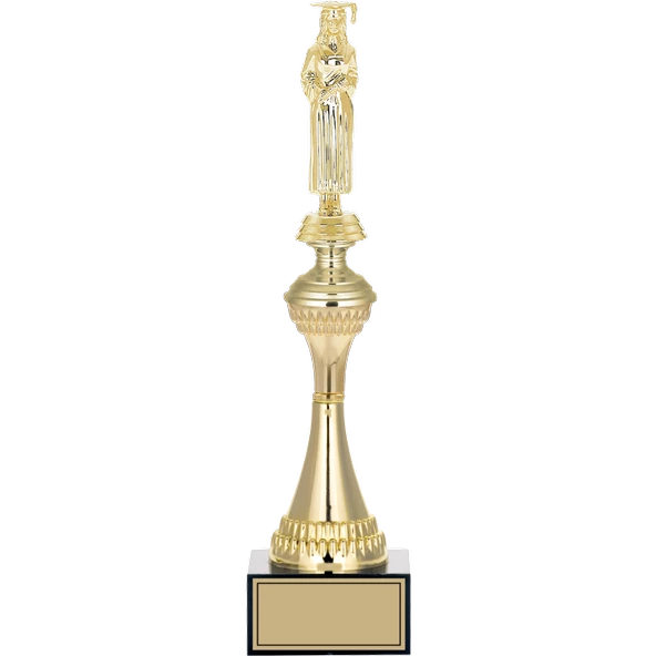 ODAK KUPA - Figürlü Kupalar - Mezuniyet Kadın Figürlü Kupalar FG-029 A - 37 cm ürün görseli 1