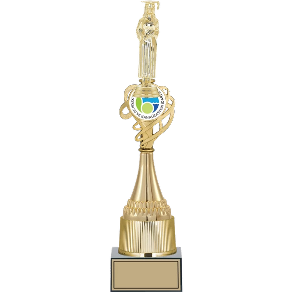 ODAK KUPA - Figürlü Kupalar - Mezuniyet Kadın Figürlü Kupalar FG-033 A - 43 cm ürün görseli 1